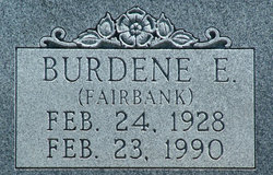Burdene Elaine <I>Fairbank</I> Schweitzer 