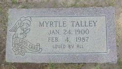 Myrtle <I>Brazeal</I> Talley 