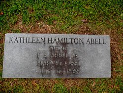 Kathleen Louise <I>Hamilton</I> Abell 