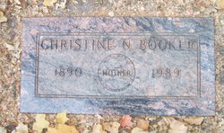 Christine <I>Nelson</I> Booker 