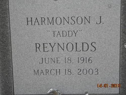 Harmonson James “Taddy” Reynolds 