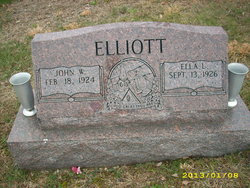 Ella Louise <I>Stump</I> Elliott 