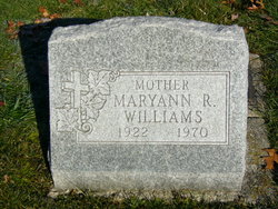 Maryann R <I>O'Conn</I> Williams 