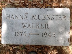 Hanna <I>Muenster</I> Walker 