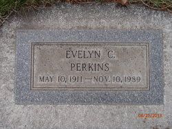 Evelyn Clara “Eddie” <I>Anderson</I> Perkins 