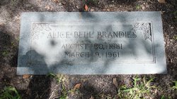 Alice Bell <I>Mattair</I> Brandies 