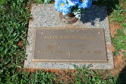 Pvt Alvin Ray Ponds Sr.