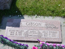 Ada Golda <I>Winward</I> Gibson 