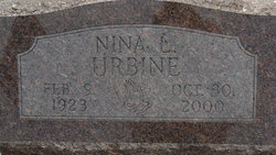 Nina Lucille <I>Adams</I> Urbine 