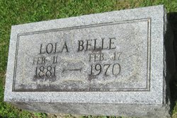 Lola Belle <I>Newland</I> Evans 