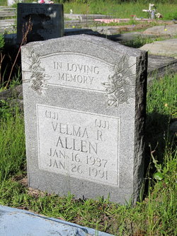 Velma Laverne Robinson <I>Wright</I> Allen 