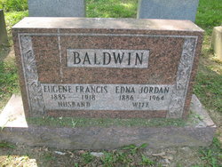 Edna May <I>Jordan</I> Baldwin 