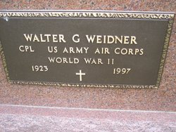 Walter George Weidner 