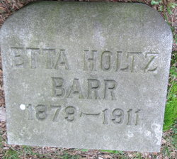 Etta <I>Holtz</I> Barr 