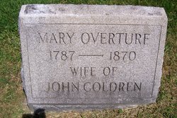 Mary <I>Overturf</I> Coldren 