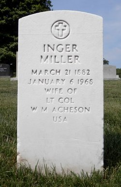Inger <I>Miller</I> Acheson 