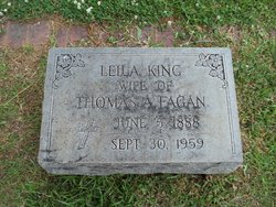 Leila <I>King</I> Fagan 