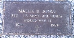 PFC Mallie Braxton Jones 