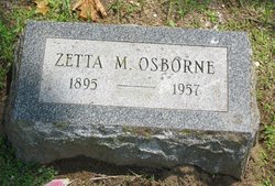Zetta Mary <I>Reynolds</I> Osborne 
