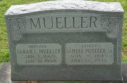 Sarah “Sally” <I>Martin</I> Mueller 