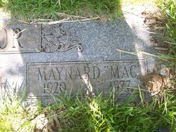 Maynard Eugene “Mac” McGregor 
