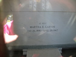 Martha Ellen “Mattie” <I>Ormsby</I> Garvin 