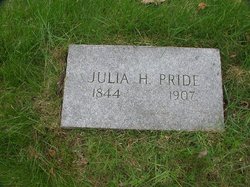 Julia Ann <I>Hanson</I> Pride 