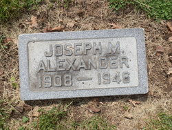 Joseph M Alexander 