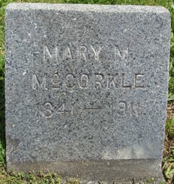 Mary M <I>Jones</I> McCorkle 