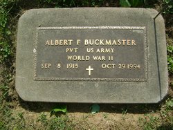 Private Albert Francis Buckmaster 