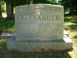 Estella <I>Lowe</I> Alexander 
