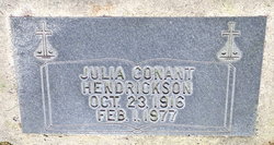 Julia Conant Hendrickson 