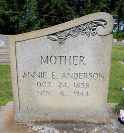 Annie Eliza <I>Anderson</I> Anderson 