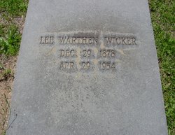 Lee Warthen Wicker 