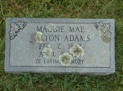 Maggie Mae <I>Dalton</I> Adams 