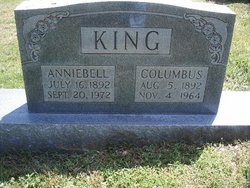 Annie Bell <I>Armstrong</I> King 