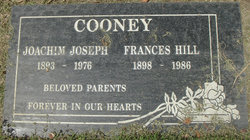 Frances Emily <I>Hill</I> Cooney 