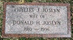 Phyllis J. <I>Lumbard</I> Joslyn 