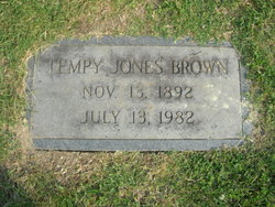 Martha Tempy <I>Jones</I> Brown 