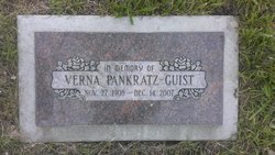 Verna Della <I>Parrish</I> Pankratz-Guist 
