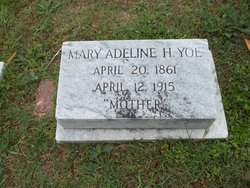 Mary Adeline Yoe 