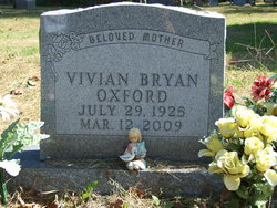 Vivian <I>Bryan</I> Oxford 