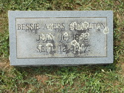 Bessie <I>Akers</I> Charlton 