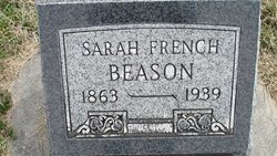 Sarah <I>French</I> Beason 