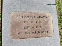 Benjamin Franklin Adams 