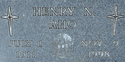 Henry Niilo “Hank” Aho 