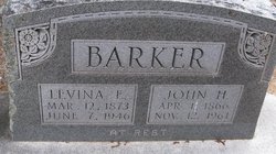 Levina Elizabeth <I>Gann</I> Barker 