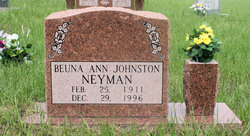Beuna Ann <I>Johnston</I> Neyman 