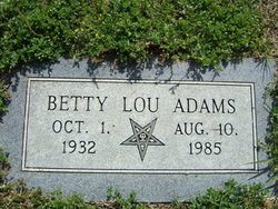 Betty Lou Adams 