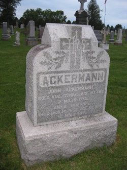 Anna <I>Lippert</I> Ackermann 